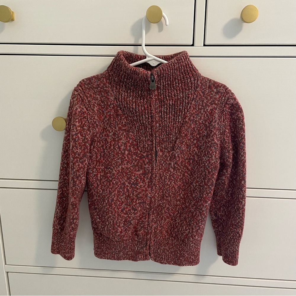 Baby Gap Knit Full Zip Sweater Size 4